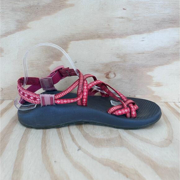Chaco - ZX2 Strappy Toe Loop - Sandals - Red/Black - Women's - W9 - Picture 5 of 9